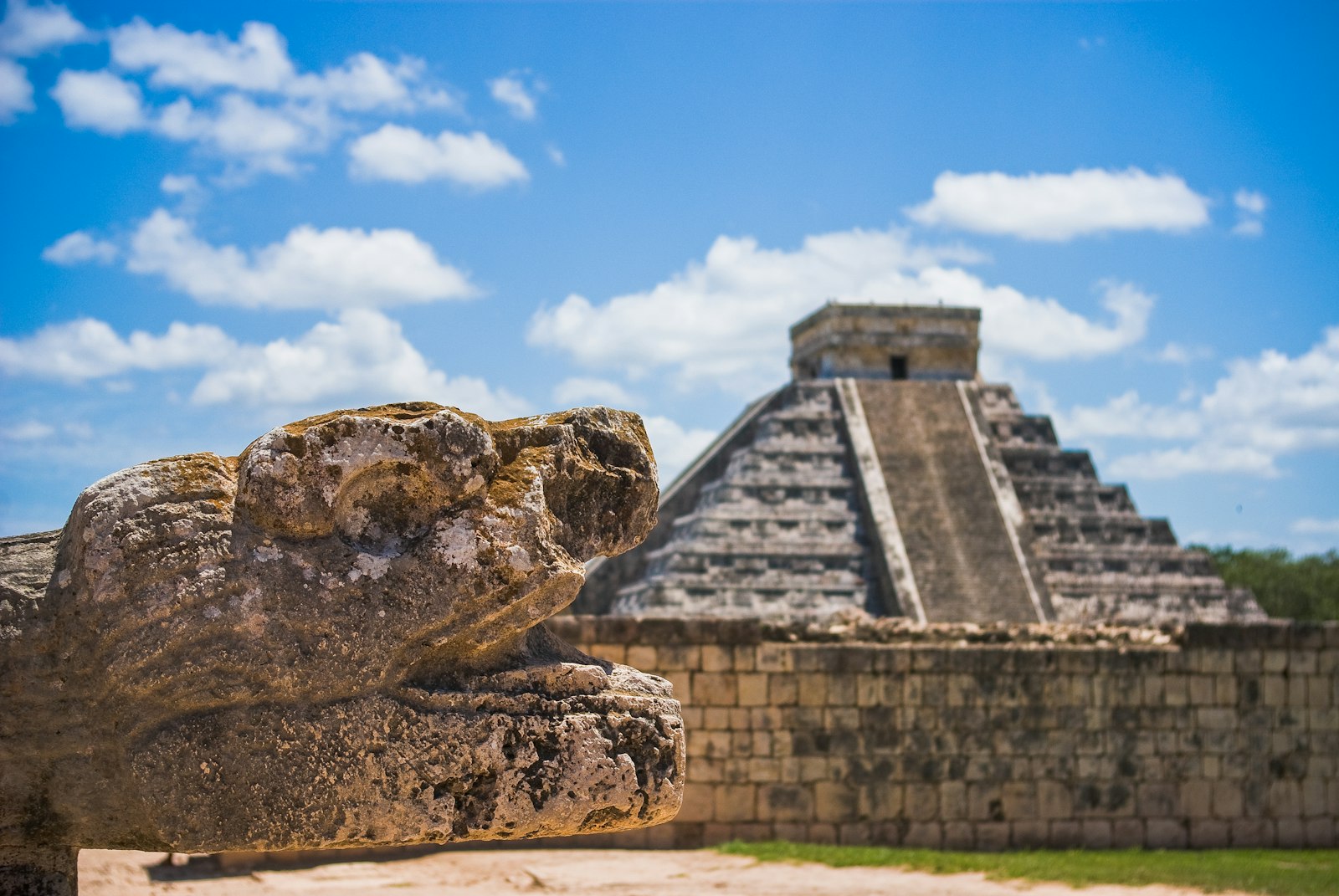 Pirámide de Kukulcán en Chichén Itzá